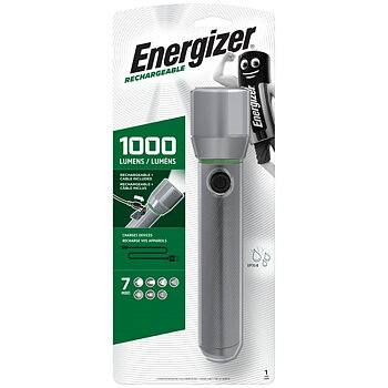 Ficklampa LED Energizer Metal Vision HD 1000 Lm 250 Lm