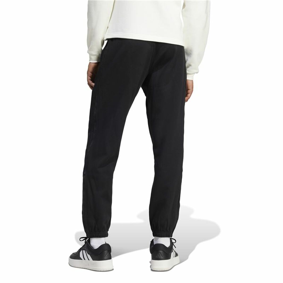 Långa träningsbyxor Adidas Brand Love French Terry Svart Män - 3
