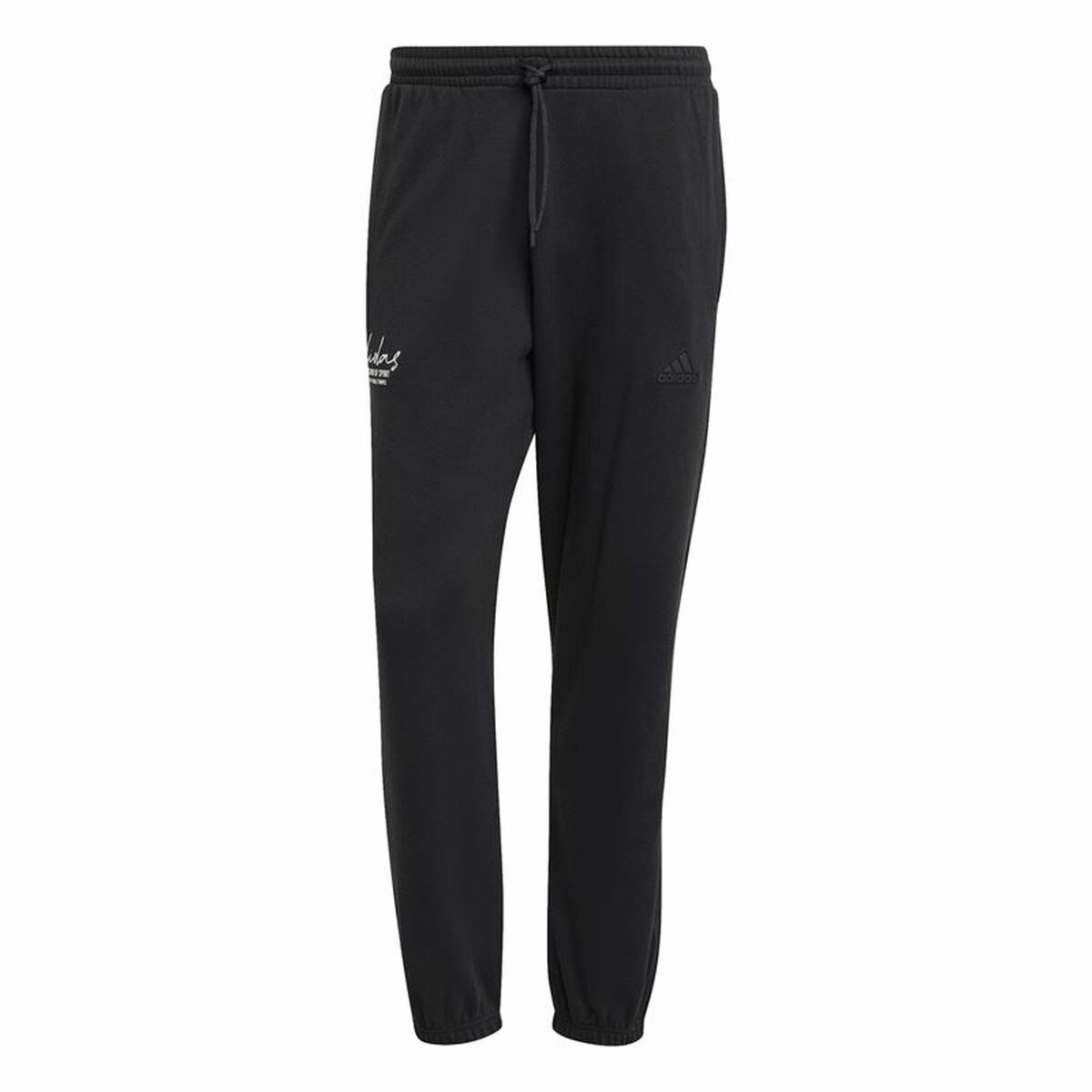 Långa träningsbyxor Adidas Brand Love French Terry Svart Män