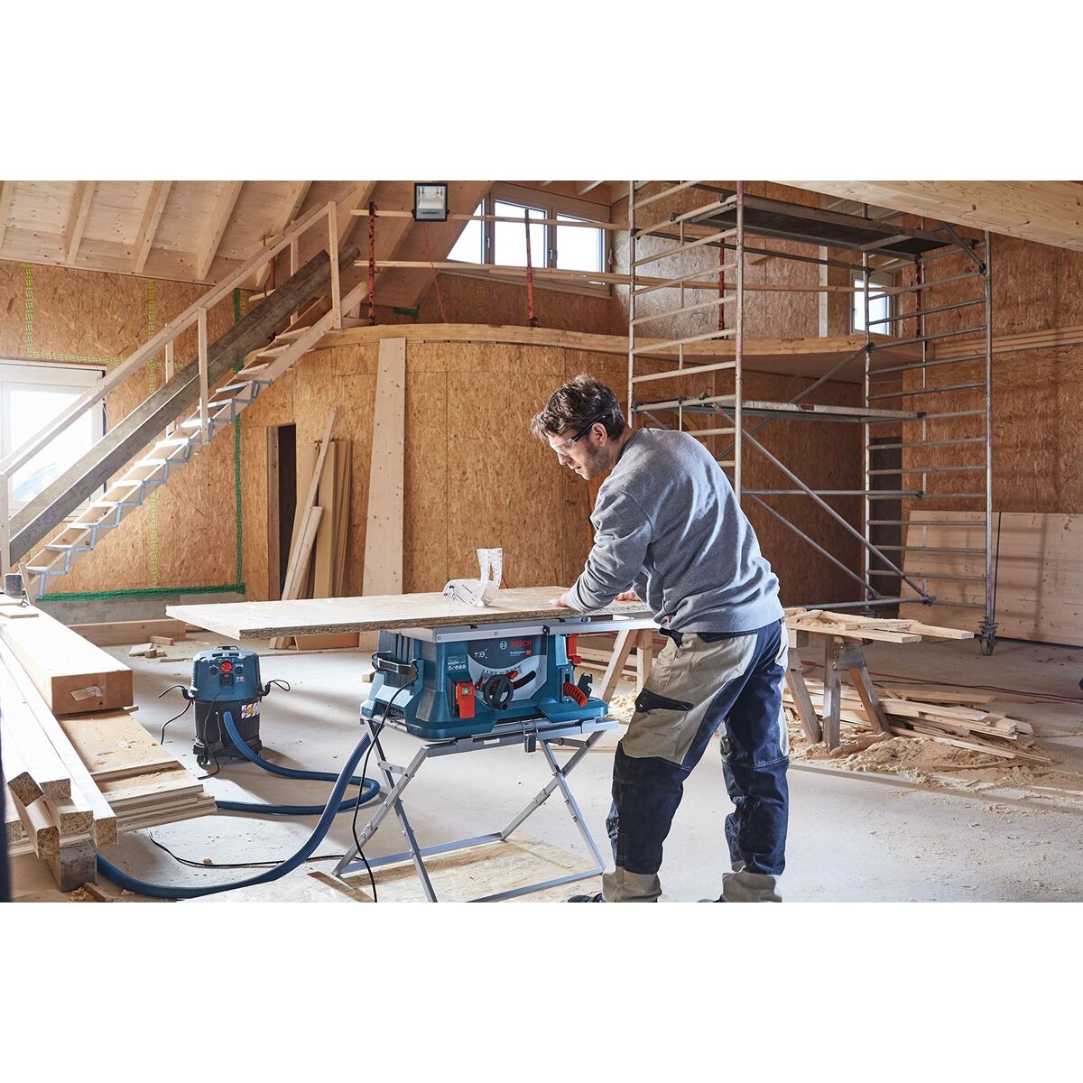 Cirkelsåg BOSCH GTS 635-216 Professional 1600 W 240 V - 6