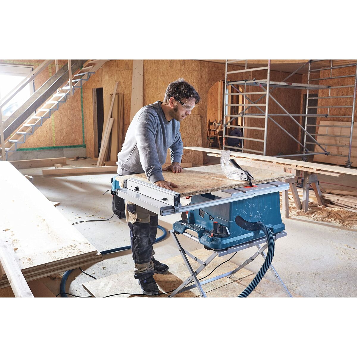 Cirkelsåg BOSCH GTS 635-216 Professional 1600 W 240 V - 5