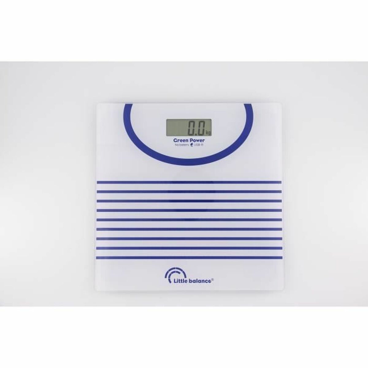 Digital Badrumsvåg Little Balance 8655 Blå/Vit 180 kg - 3
