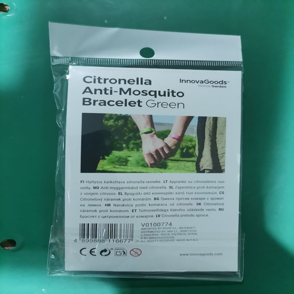 Anti-myggarmband med citronella InnovaGoods - 6