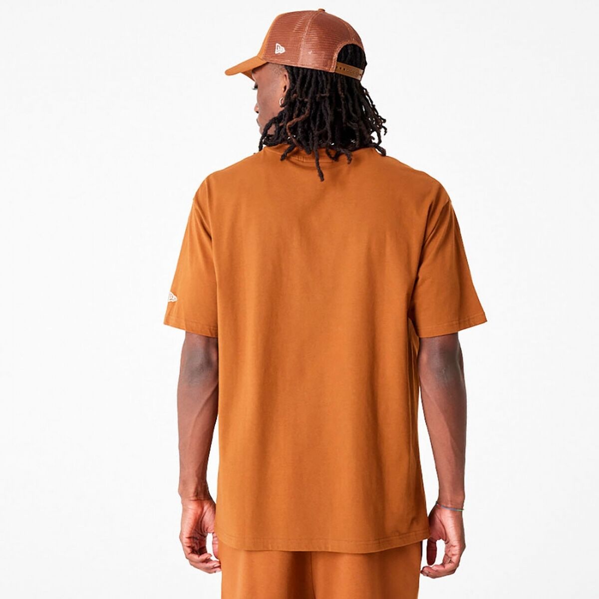 Sporttröja med ärmar New Era  TEE LOSDOD TPNSTN 60416427 Brun - 8