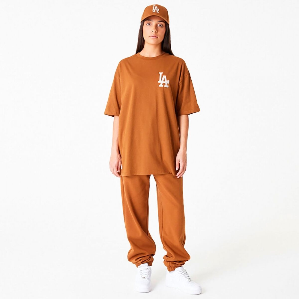 Sporttröja med ärmar New Era  TEE LOSDOD TPNSTN 60416427 Brun - 5