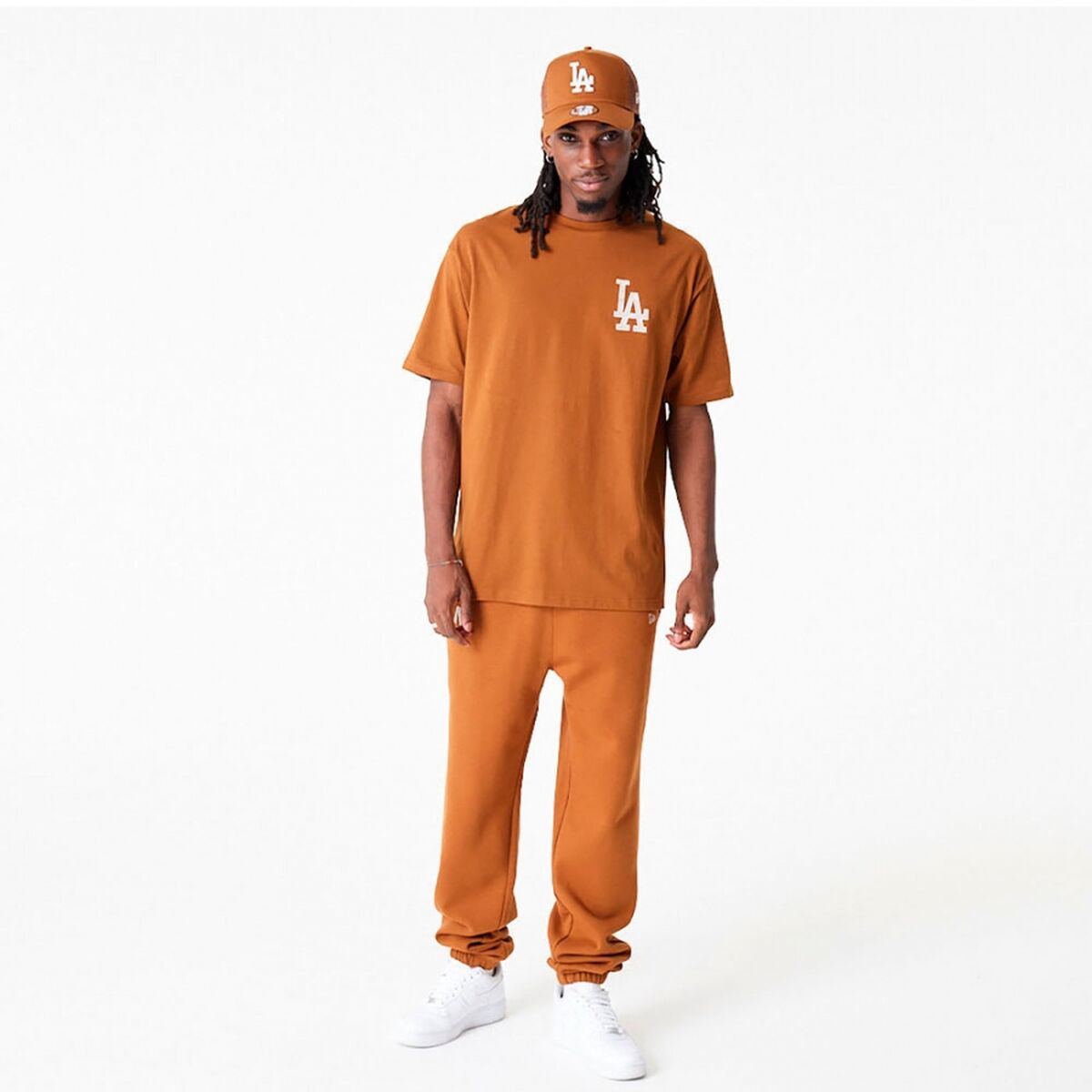 Sporttröja med ärmar New Era  TEE LOSDOD TPNSTN 60416427 Brun - 7