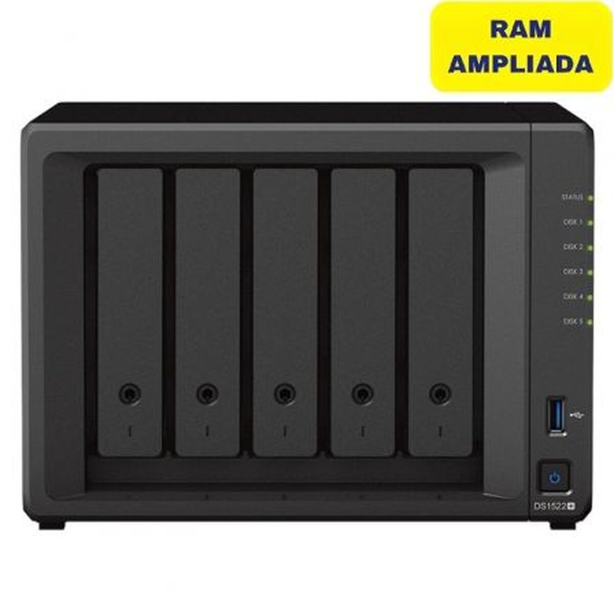 Nätlagringsenhet NAS Synology DS1522+/16G Dual Core