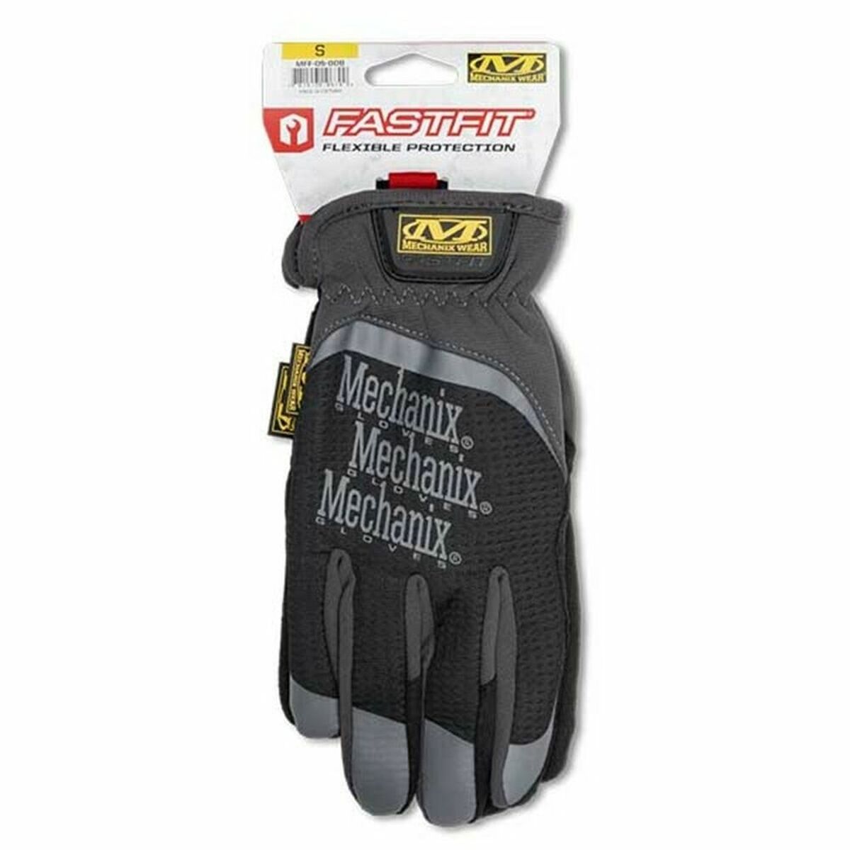 Mechanic's Gloves Fast Fit Svart (Storlek S) - 5