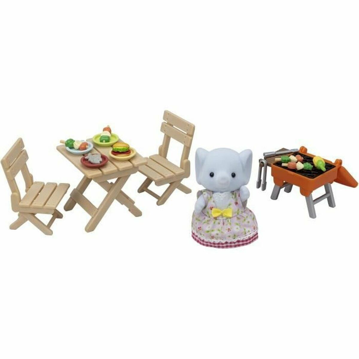 Tillbehör till dockhus Sylvanian Families The Elephant Girl and Her Picnic Set - 2