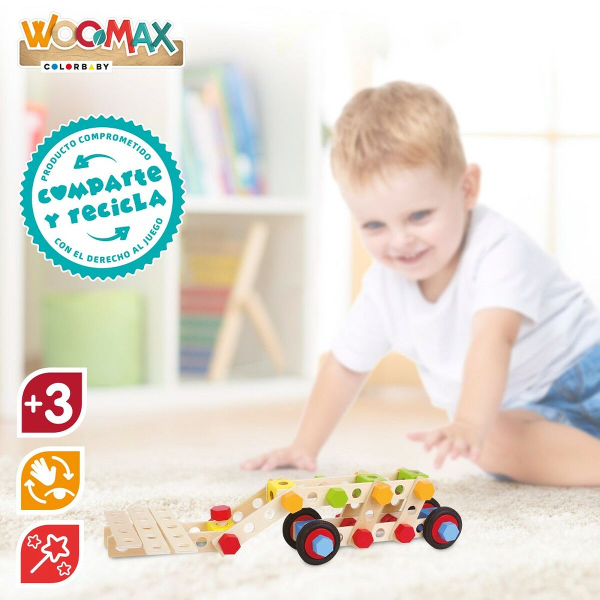 Byggsats Woomax 80 Delar (4 antal) - 3