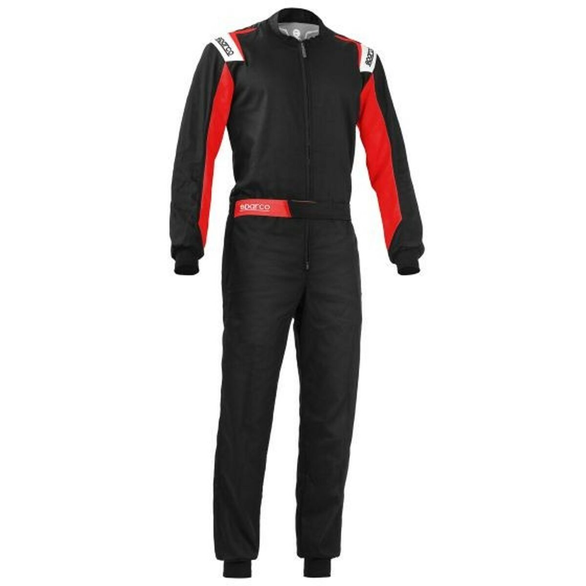 Racing-overall för barn Sparco Rookie Svart Röd 120