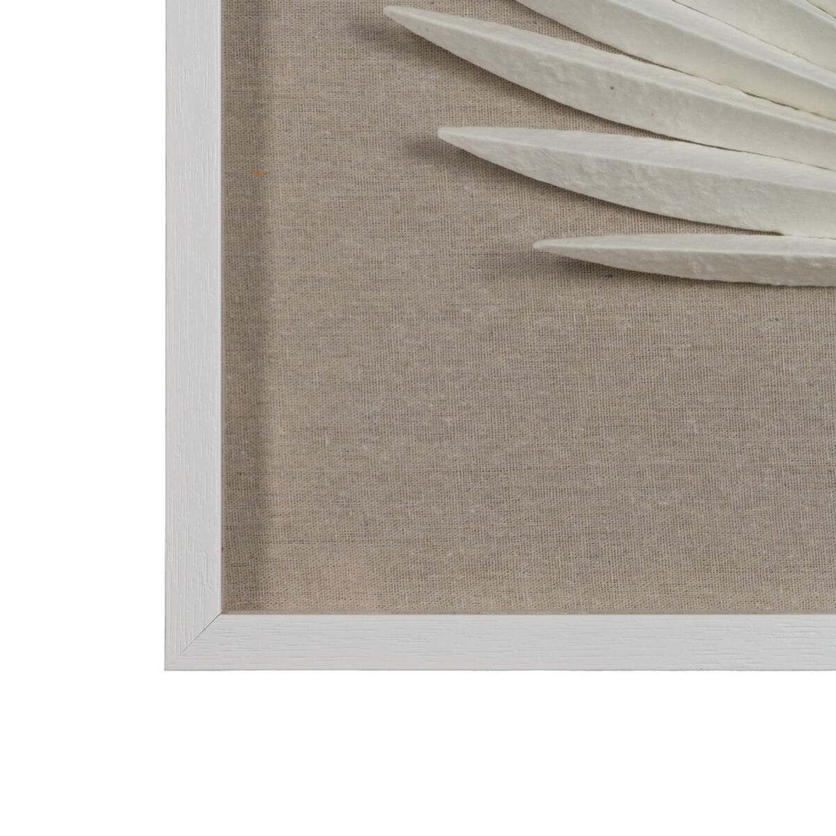 Kanvas Deco Vit Beige-brun (taupe) 80 x 4 x 80 cm - 3