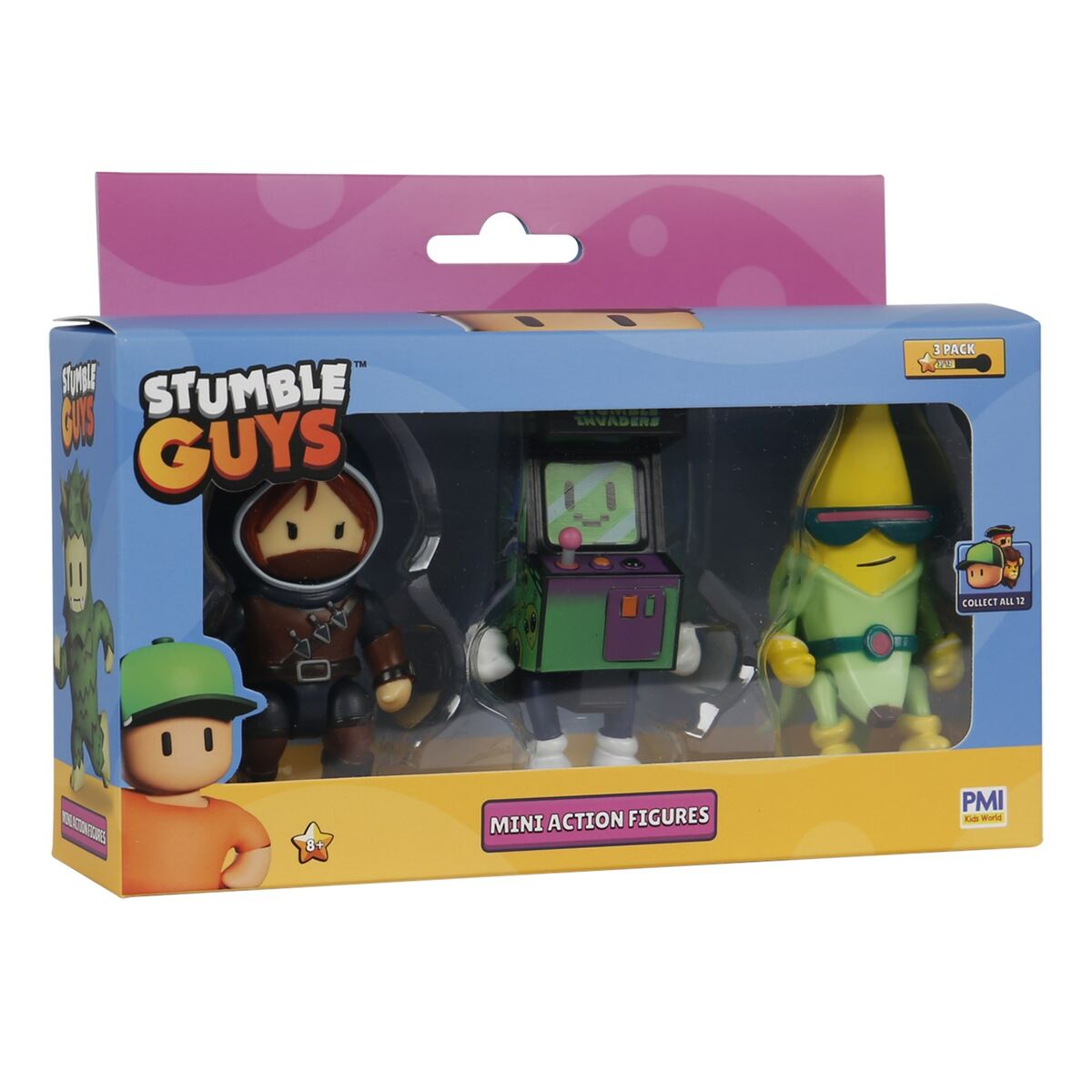 Actionfigurer PMI Kids World S2 MINI ACTION FIGURES - 3 PACK VER.D
