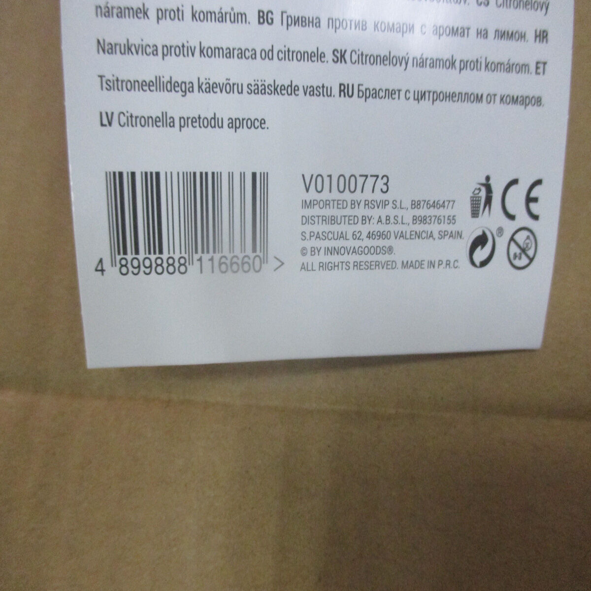 Anti-myggarmband med citronella InnovaGoods - 3