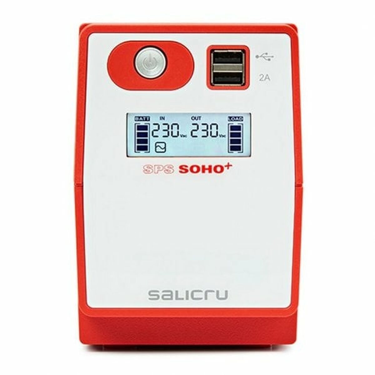 System för Avbrottsfri Strömförsörjning Off-line Salicru SPS 650 SOHO+ 650 W 360 W 650W - 2