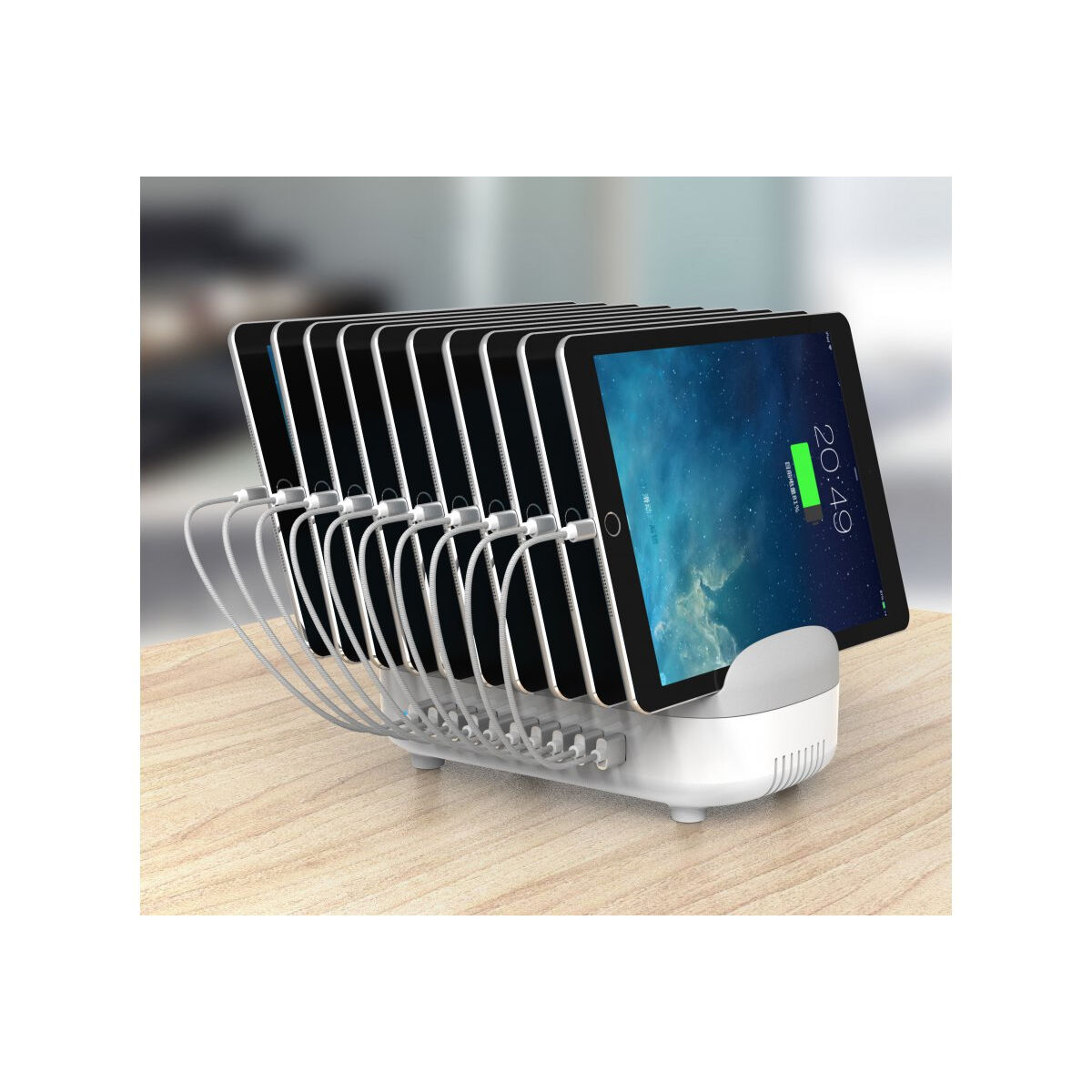 Docka/laddningsstation Compulocks 10PUSBDKS-EU - 5