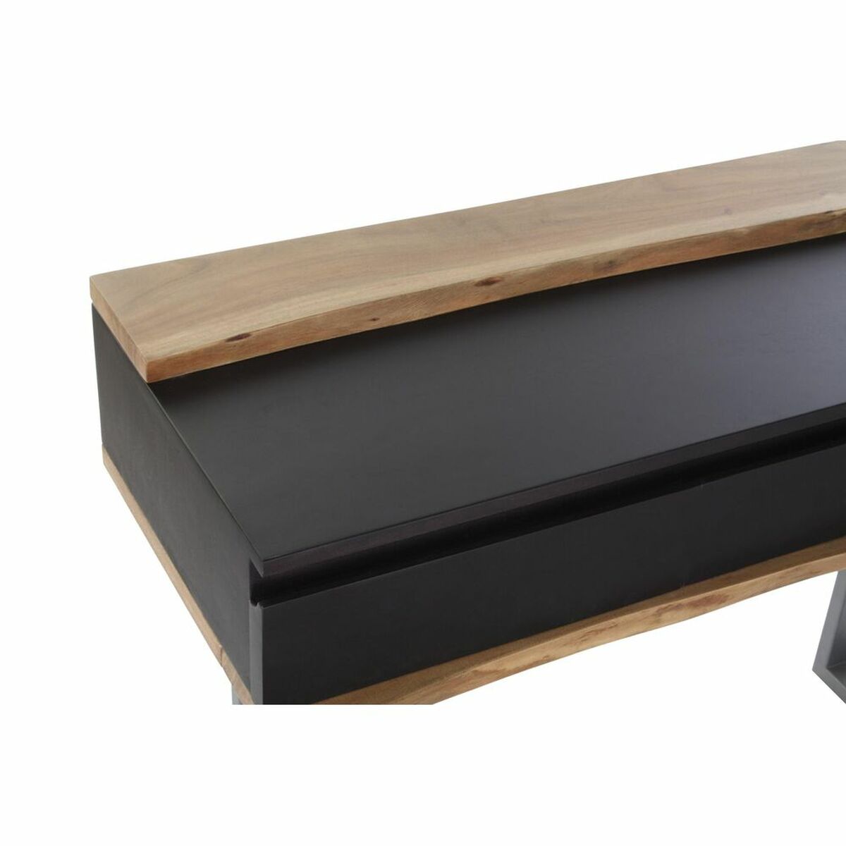 Konsol DKD Home Decor 115 x 40 x 80 cm Svart Trä Brun Mörkgrå Mangoträ - 6