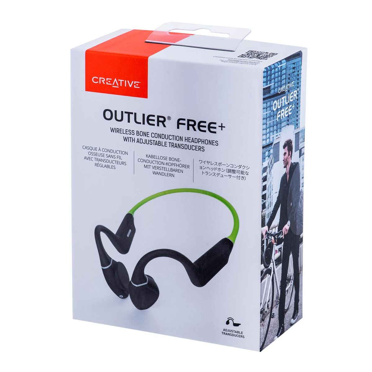 Bluetooth Sporthörlurar Creative Technology 51EF1080AA002 Grön - 2