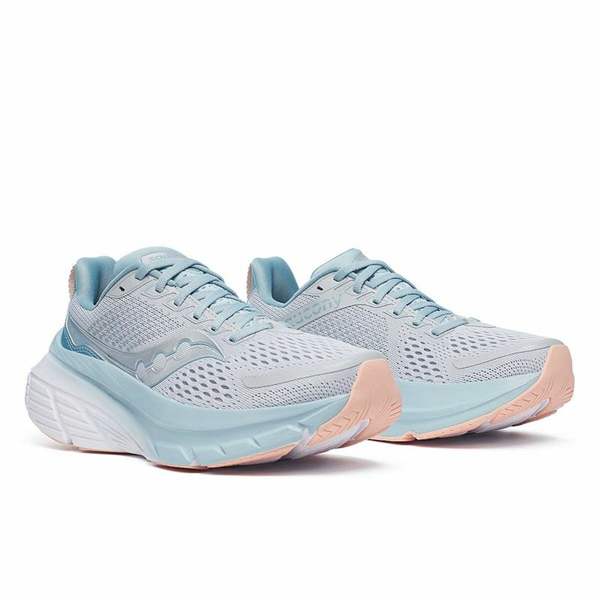 Löparskor, Vuxna Saucony Guide 17 Blå Grå - 5