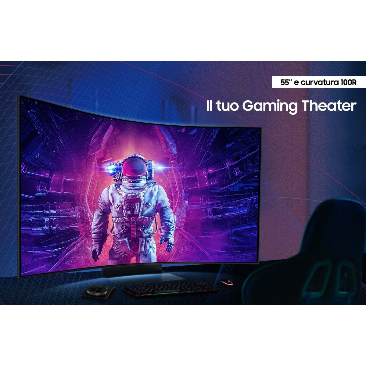 Monitor Samsung Odyssey Ark S55CG970NU 55" 4K Ultra HD 165 Hz - 7