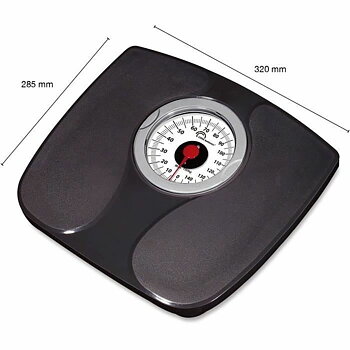 Digital Badrumsvåg Little Balance 8727 Svart Plast 150 kg