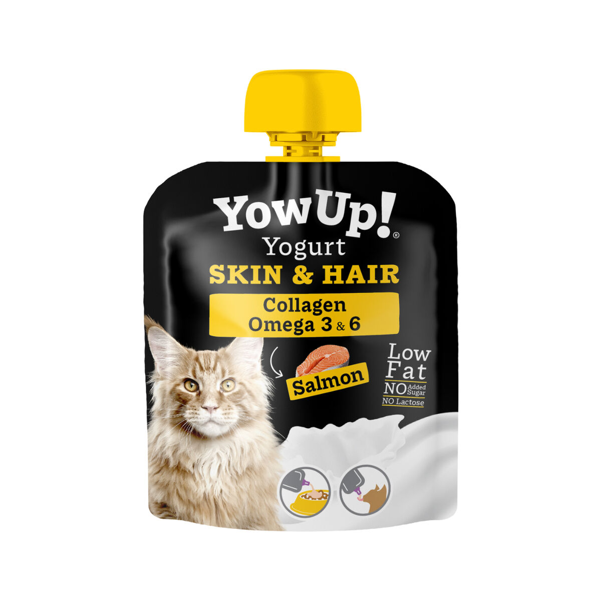 Kattmat YowUp Skin & Hair 3 antal