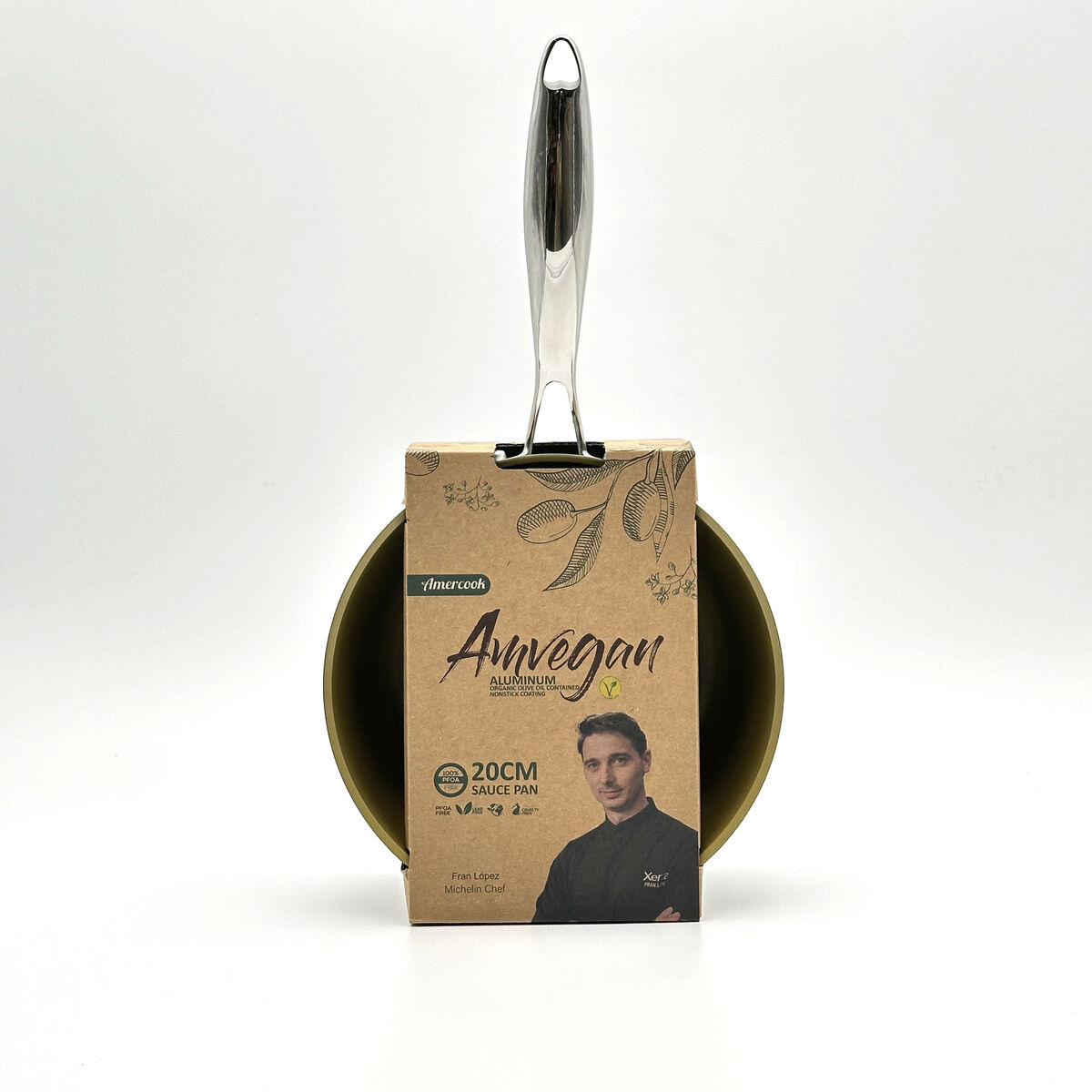 Kokpanna Amercook AmVegan Chef Ø 20 cm - 6