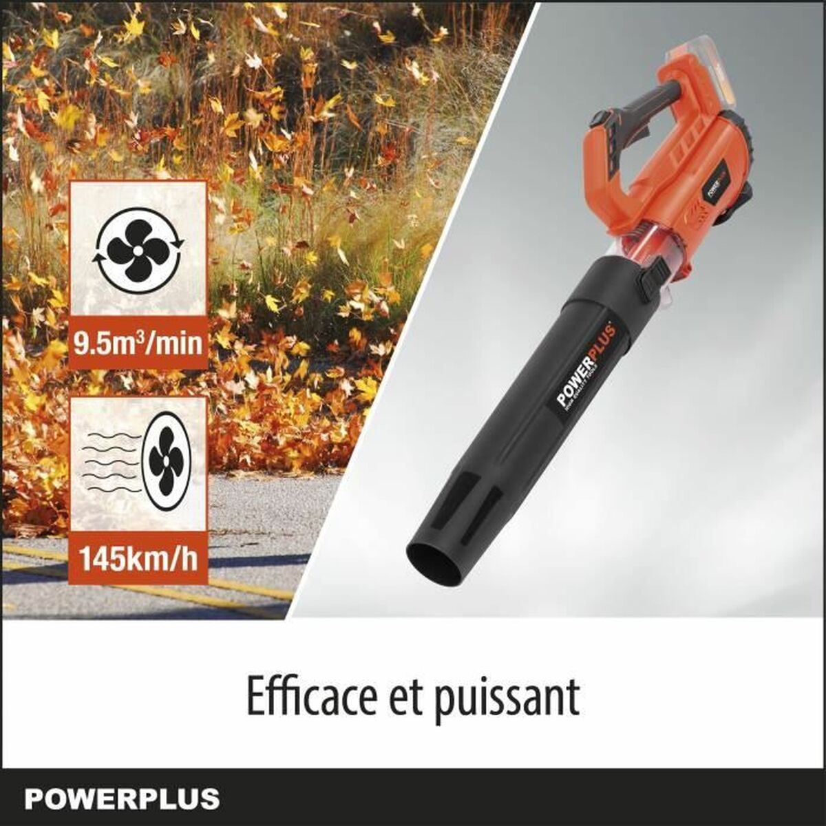 Blås Powerplus Powdpg7521 20 V 145 km/h - 6