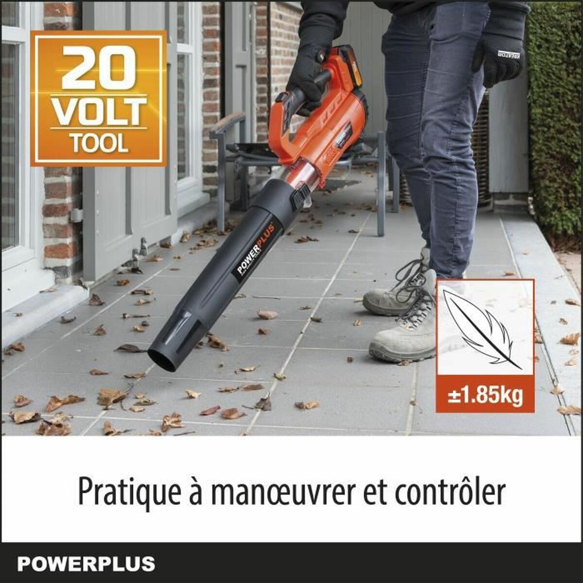Blås Powerplus Powdpg7521 20 V 145 km/h - 2