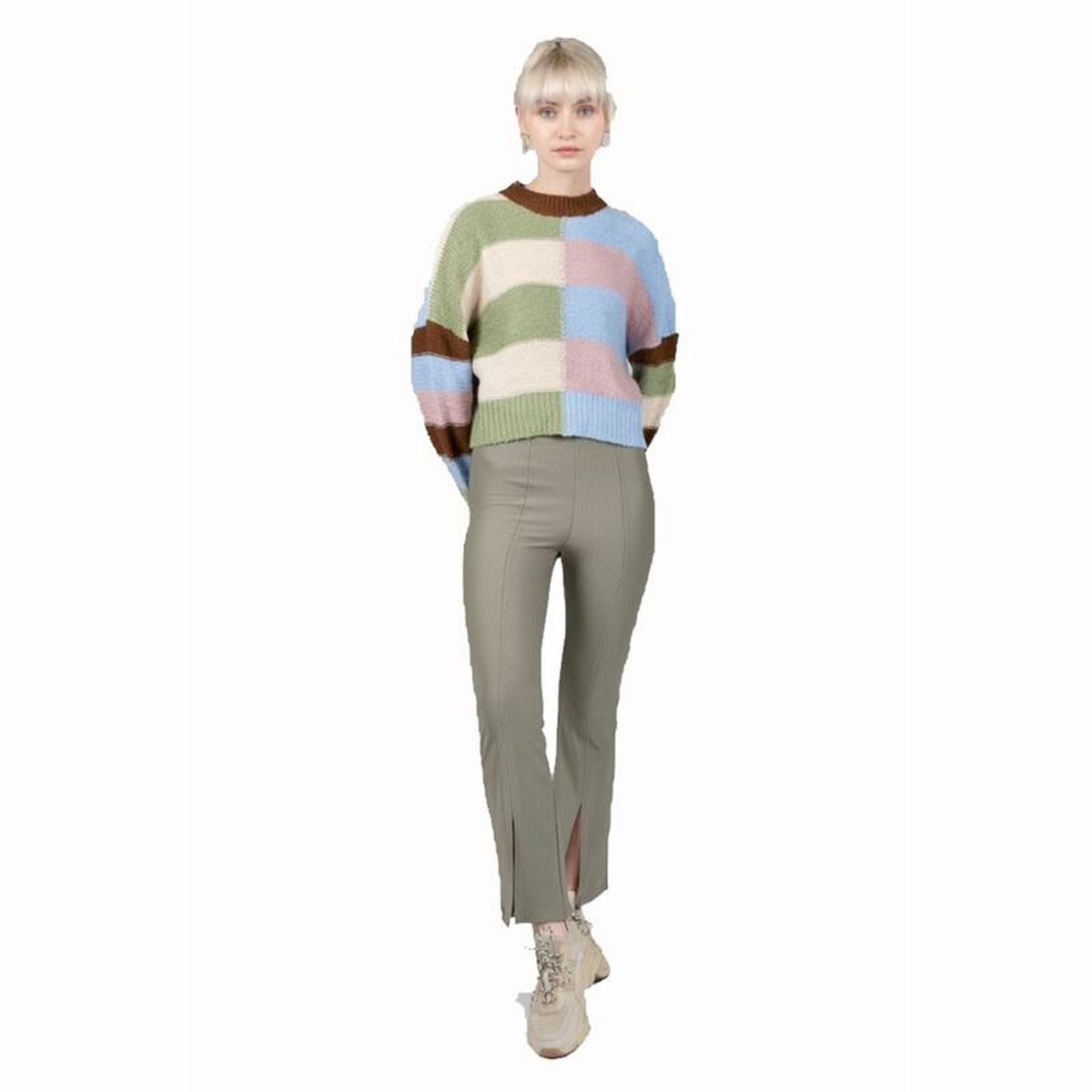 Långbyxor 24COLOURS Casual Grön - 3