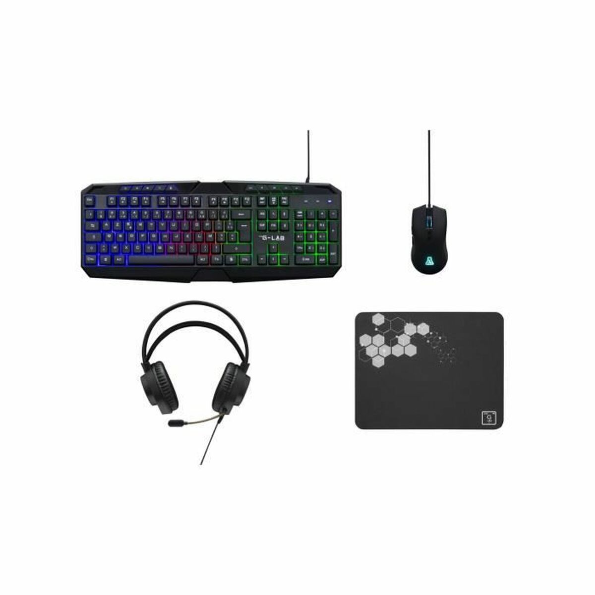 Tangentbord och Mus The G-Lab COMBO NATRIUM - 2