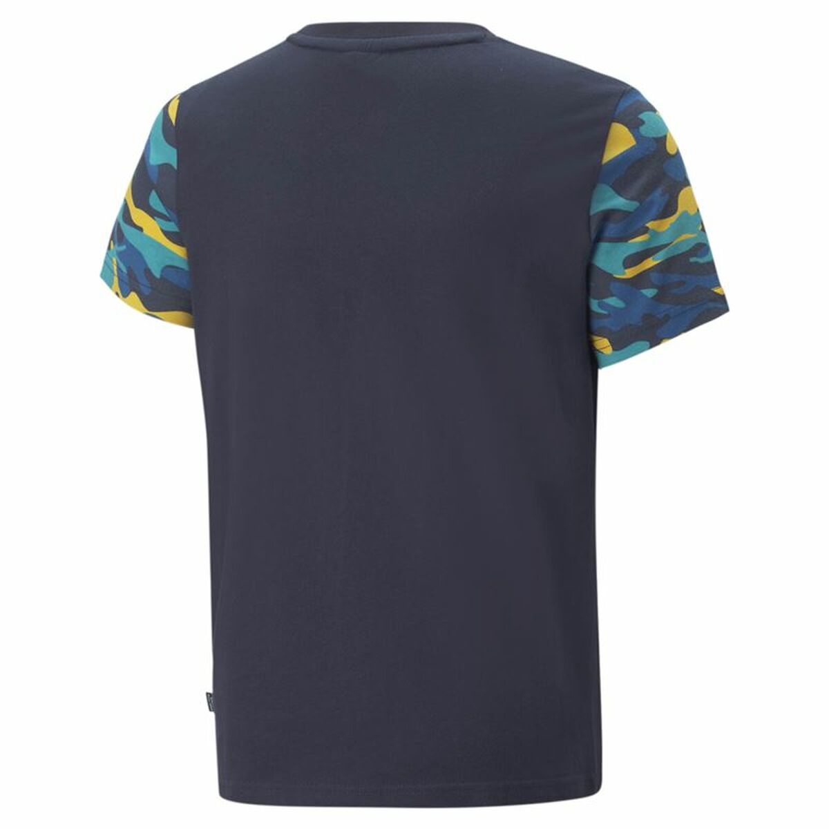 Barn T-shirt med kortärm Puma Essentials+ Kamouflage Pojkar Svart - 4