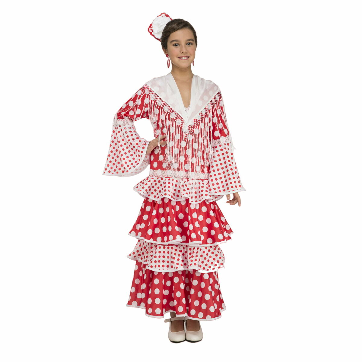 Maskeraddräkt vuxna My Other Me Rocio Röd Flamencodansare (1 Delar) - 2