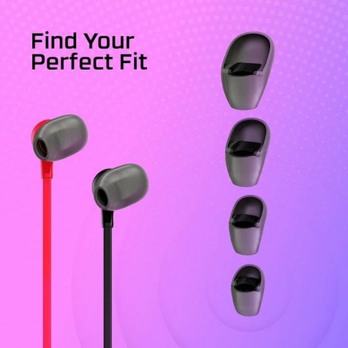 Hörlurar med Mikrofon HyperX Cloud EarBuds II Svart - 4
