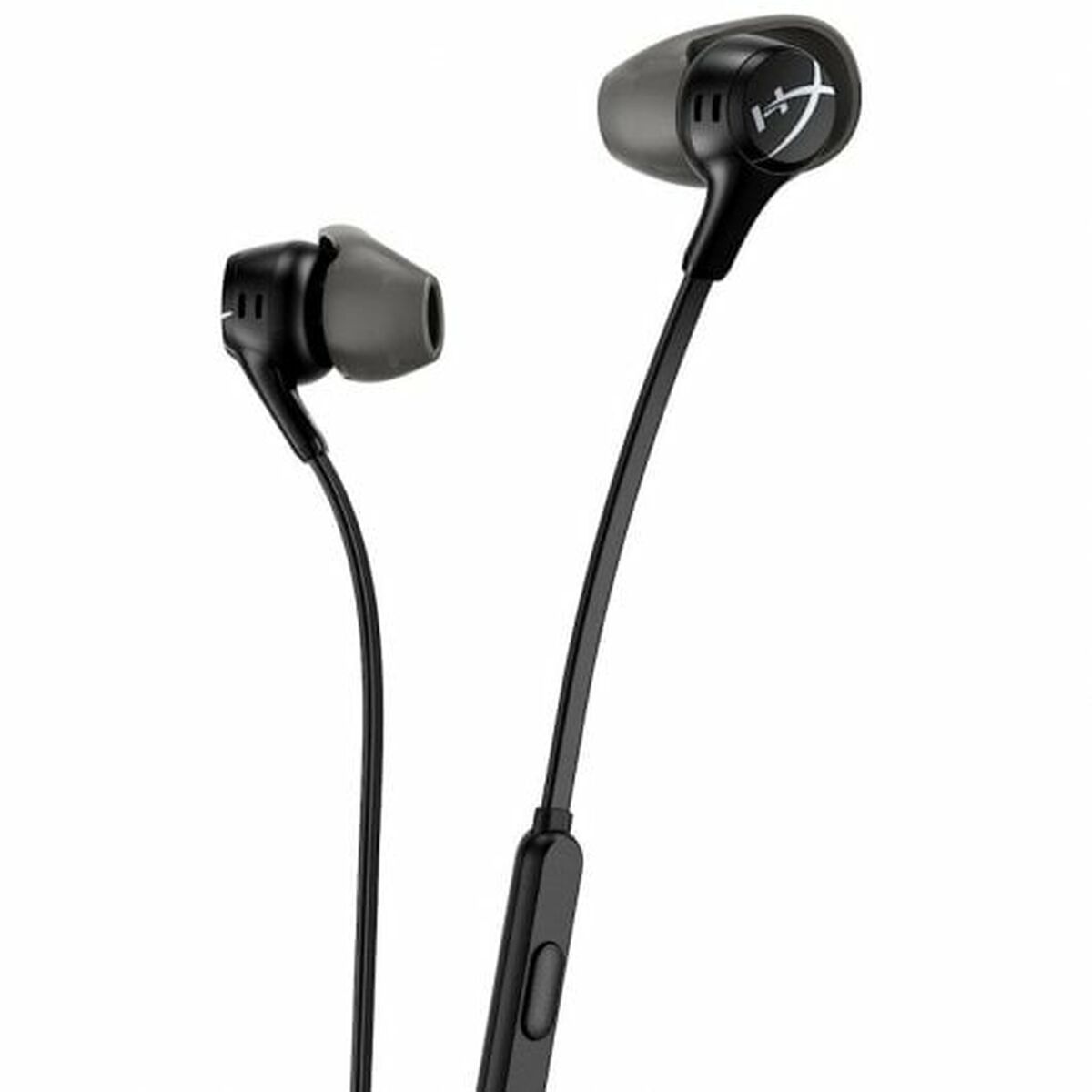 Hörlurar med Mikrofon HyperX Cloud EarBuds II Svart