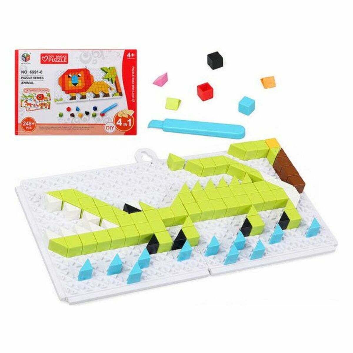 Pussel DIY Animal 6 in 1 118032 (248 pcs) 30 x 21 cm - 2