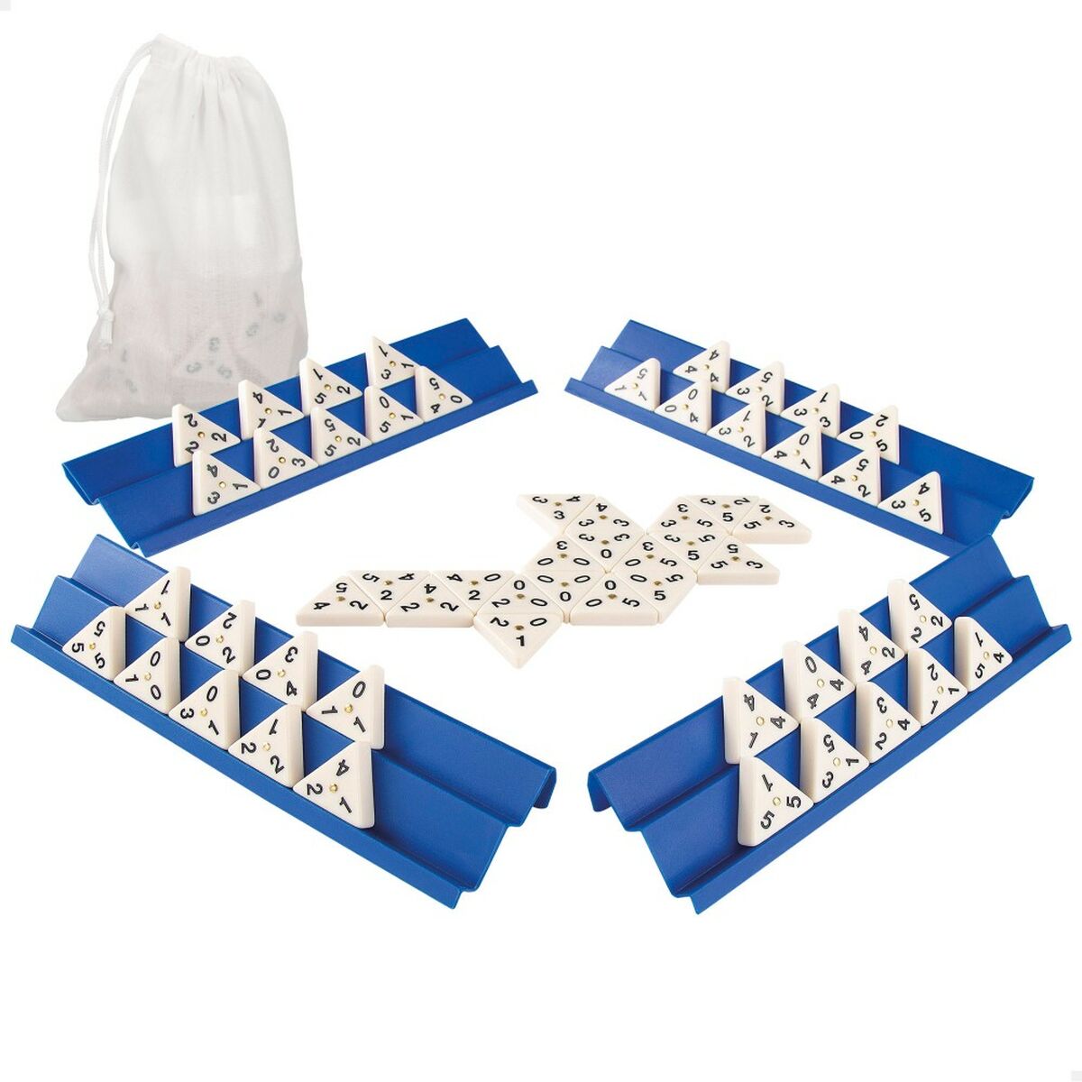 Sällskapsspel CB Games Rummi 24,5 x 3 x 6 cm (60 Delar) (6 antal) - 7
