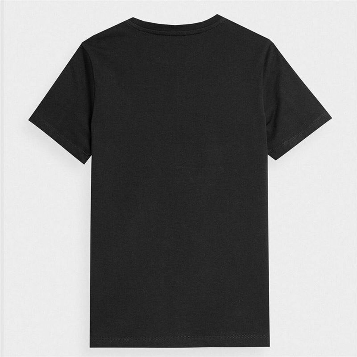 T-shirt med kortärm Barn 4F M294 Deep Svart - 14