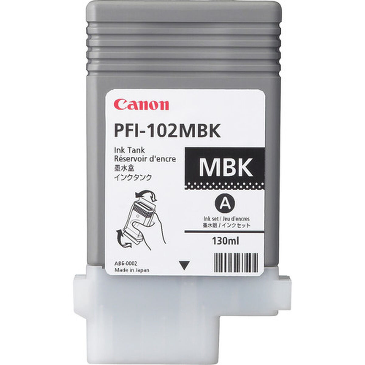 Original Bläckpatron Canon 0894B001AA Svart - 2