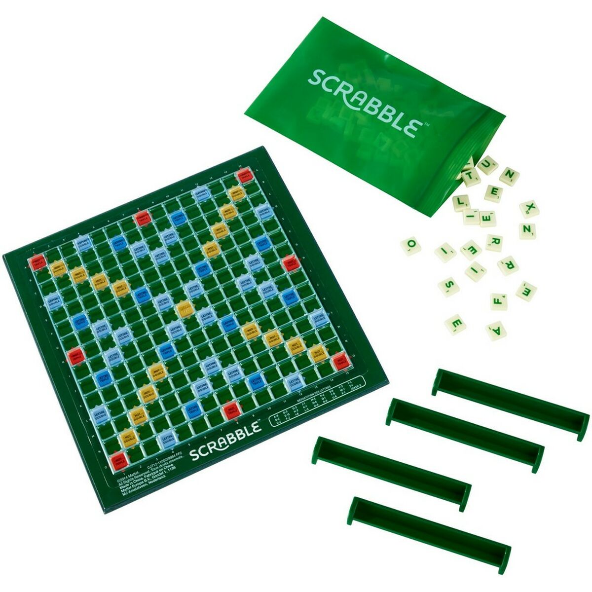 Sällskapsspel Mattel Scrabble Voyage (FR) - 4