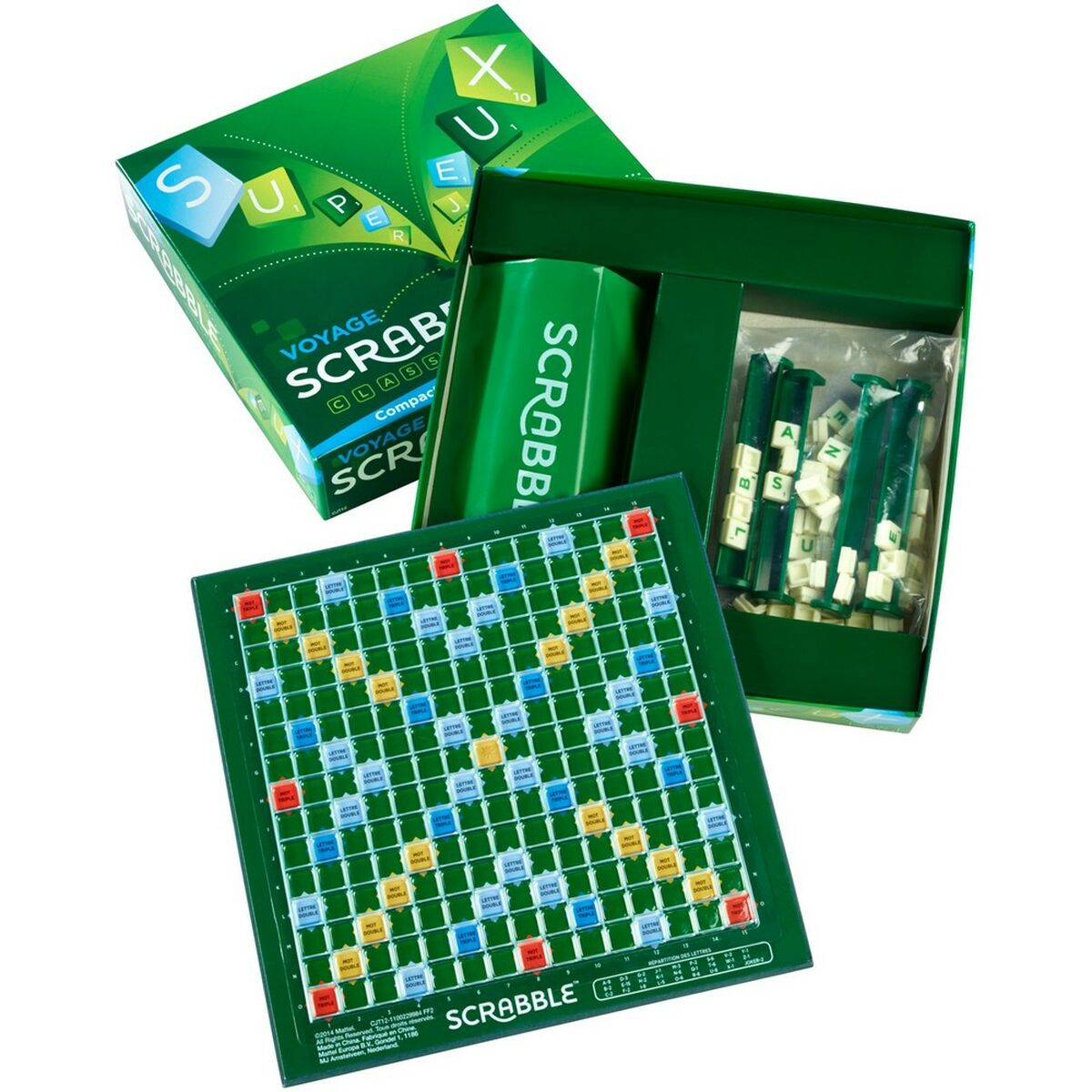 Sällskapsspel Mattel Scrabble Voyage (FR) - 3