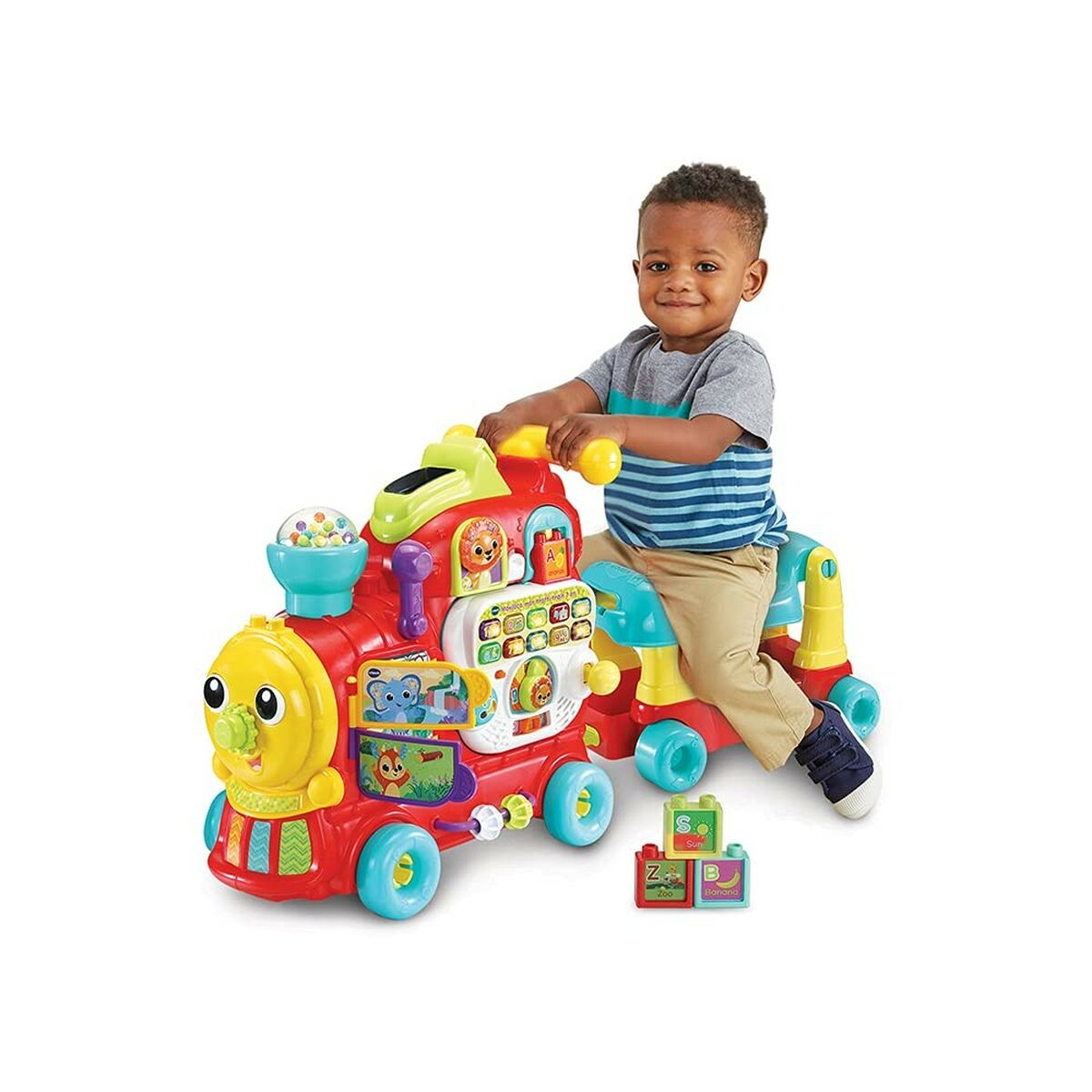 Trehjuling Vtech Baby Maxiloco Mon Trotti Treno 7 In 1 (FR) - 10