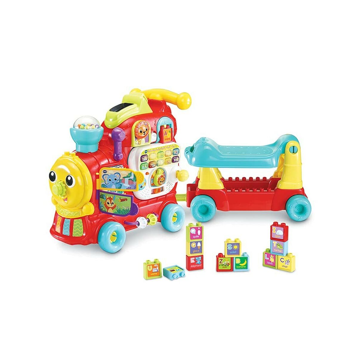 Trehjuling Vtech Baby Maxiloco Mon Trotti Treno 7 In 1 (FR) - 5