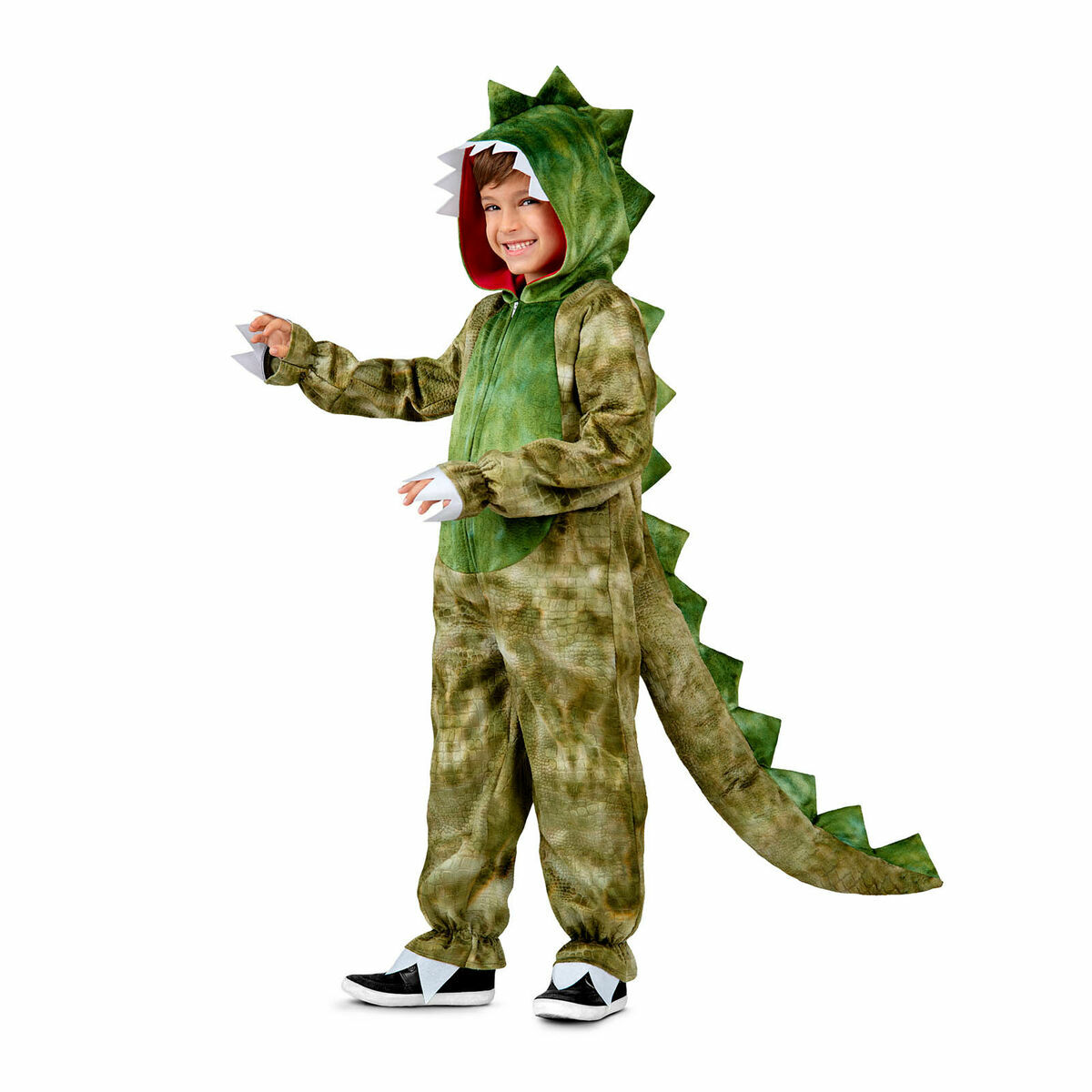 Maskeraddräkt för barn My Other Me Dinosaurie (2 Delar) - 4