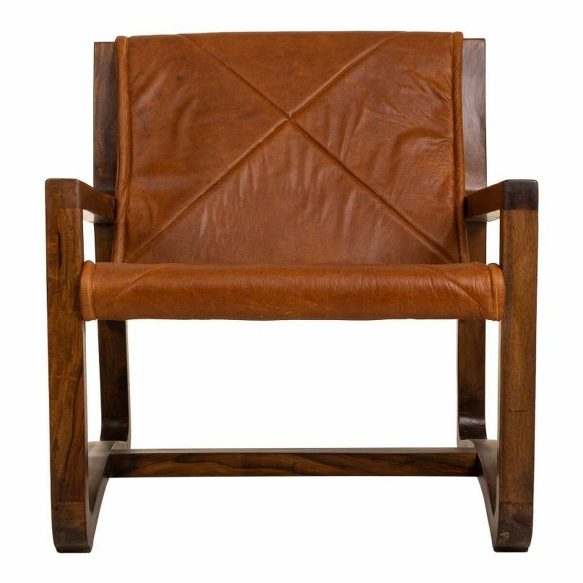 Fåtölj Alexandra House Living Kaffe/ Café 80 x 67 x 80 cm Möbeltapetsering - 3