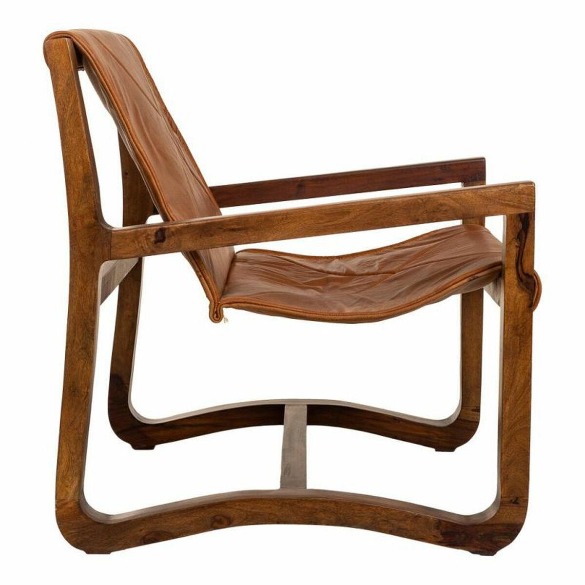 Fåtölj Alexandra House Living Kaffe/ Café 80 x 67 x 80 cm Möbeltapetsering - 4