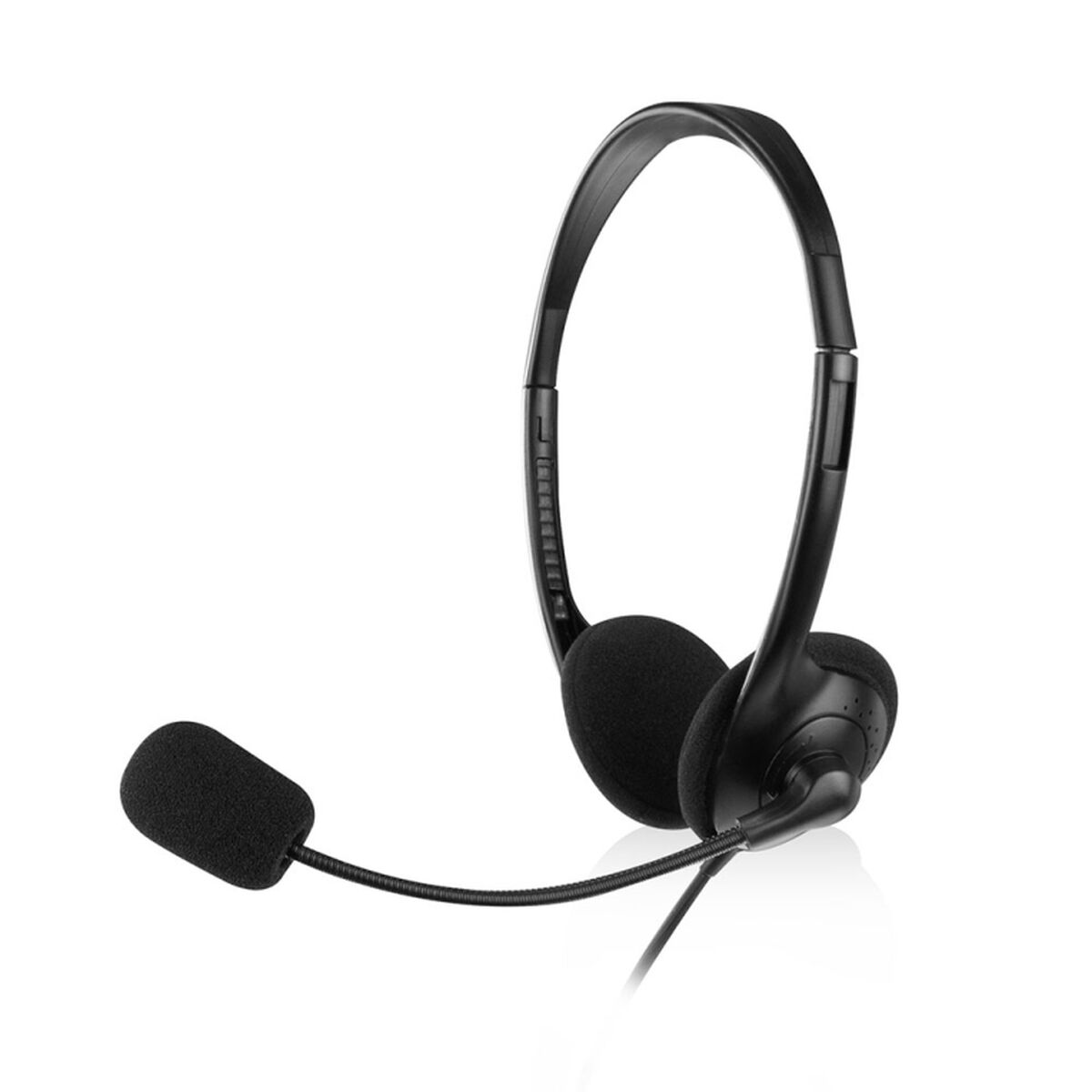 Hörlurar med Mikrofon Ewent EW3567 Svart (1 antal)