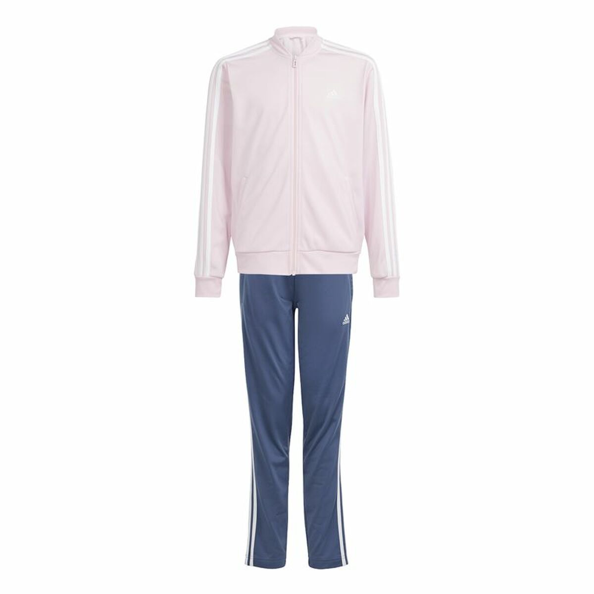 Nederdel träningsoverall för barn Adidas 3Stripes Rosa