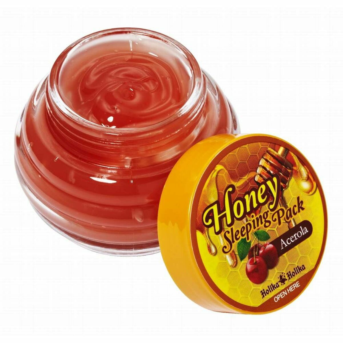 Fuktande nattmask Holika Holika Honey Sleeping Pack Acerola (90 ml) - 2