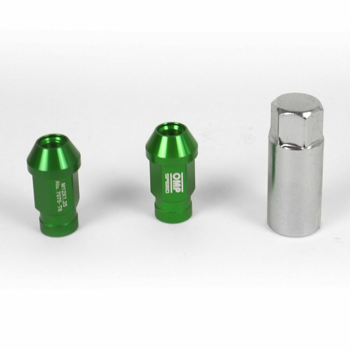 Set Skruv OMP ELE20026 40 mm M12 x 1,25 20 uds Grön (Renoverade A+) - 3